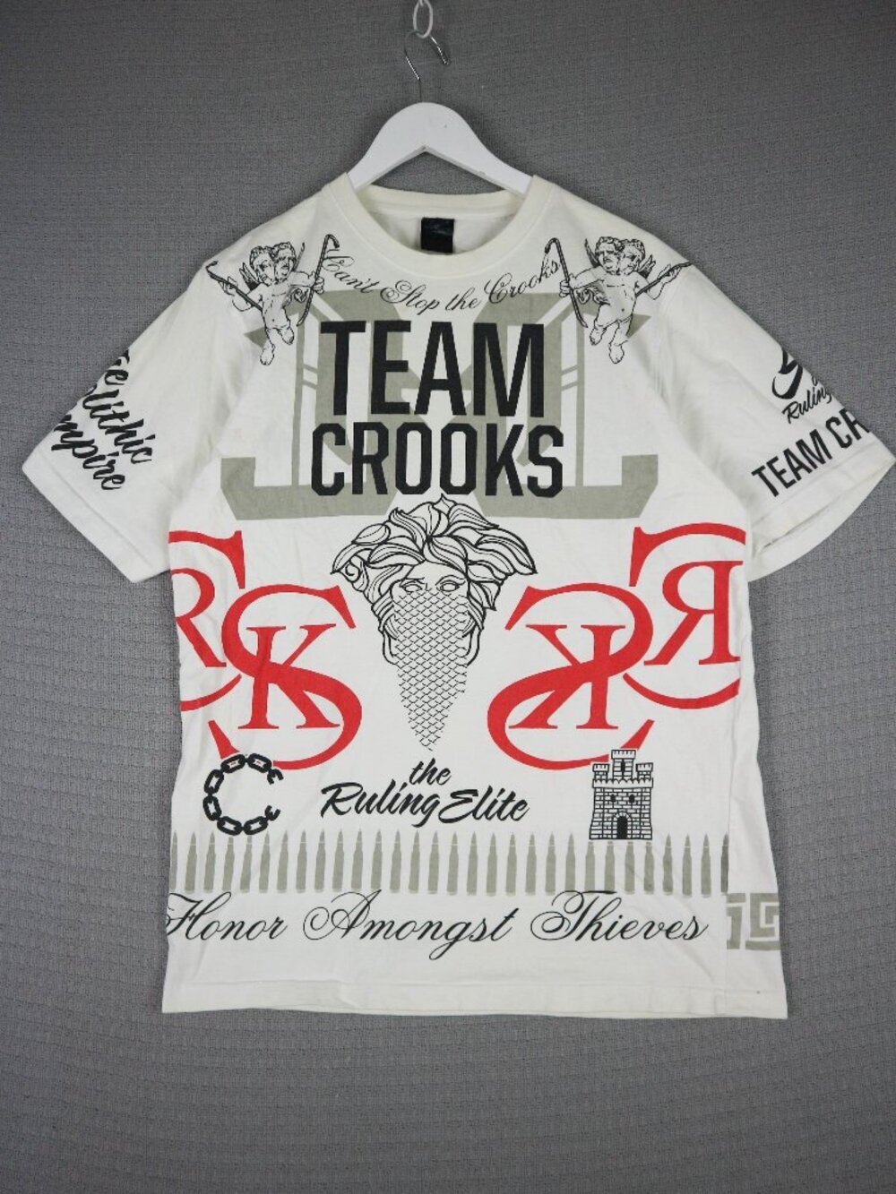 Crooks and Castles All Over Print Mens Large